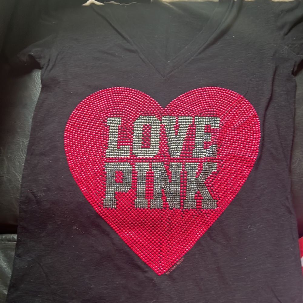 CS PINK Beaded tee